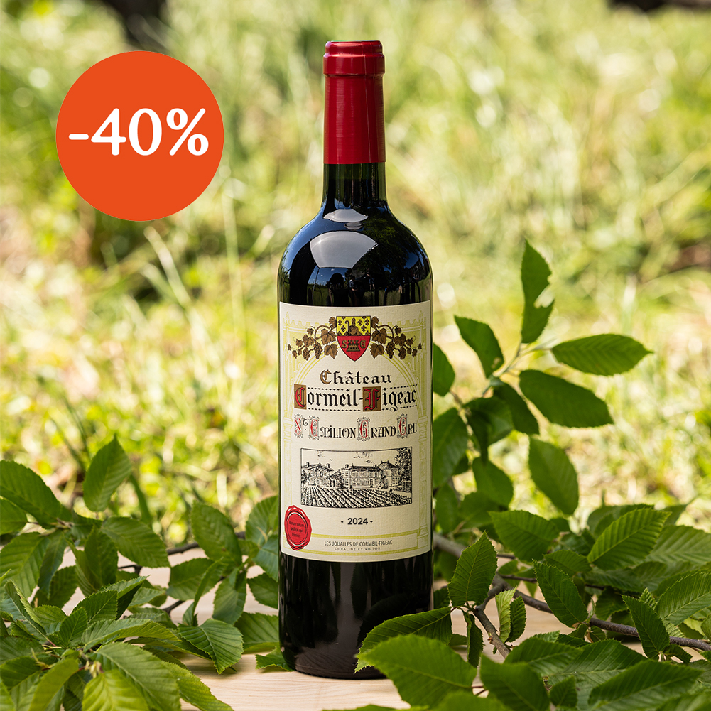 * Offre primeur BIO* <br>Cormeil-Figeac 2024