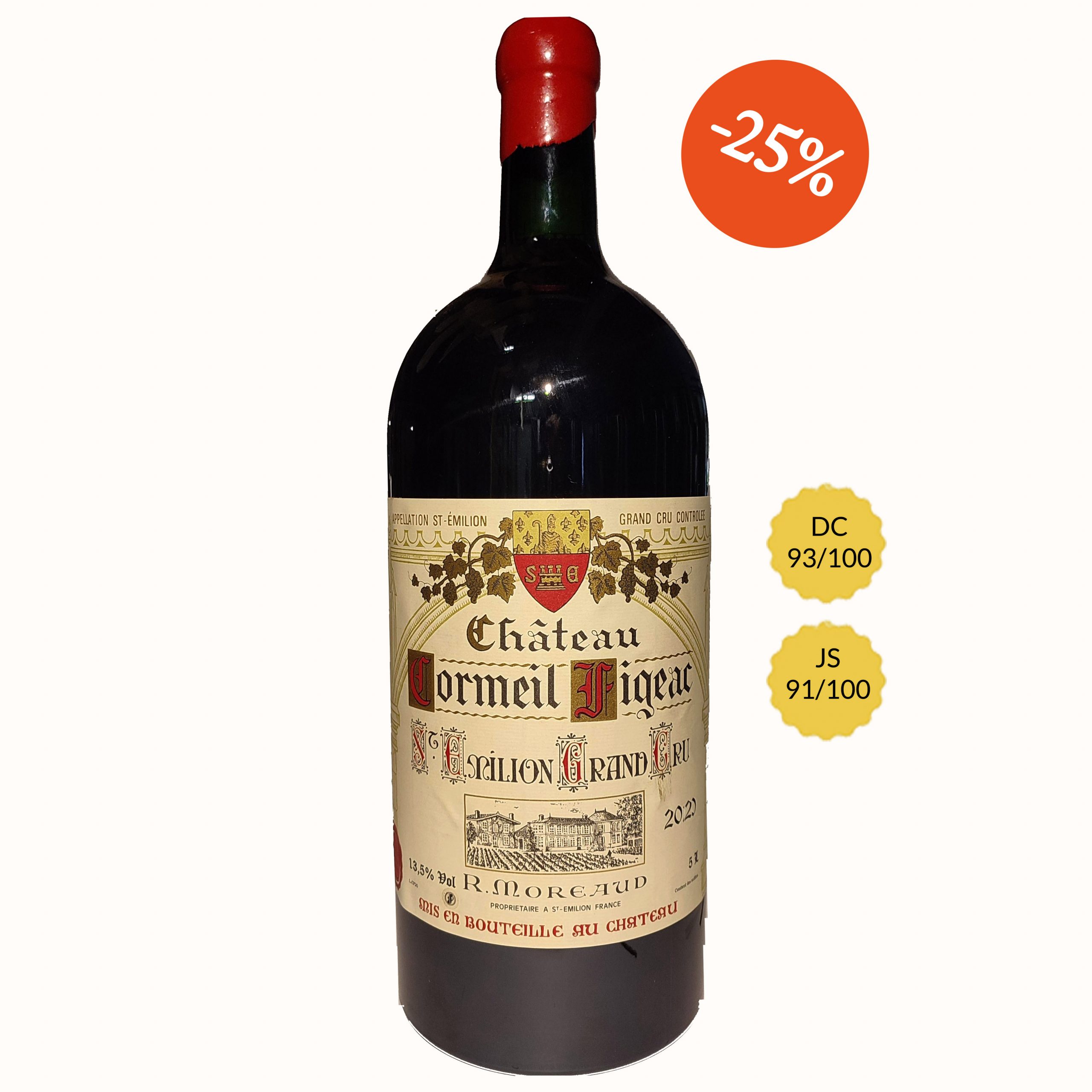 Château Cormeil-Figeac 2022 - Jeroboam