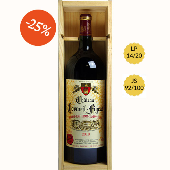 Château Cormeil-Figeac 2018 - magnum